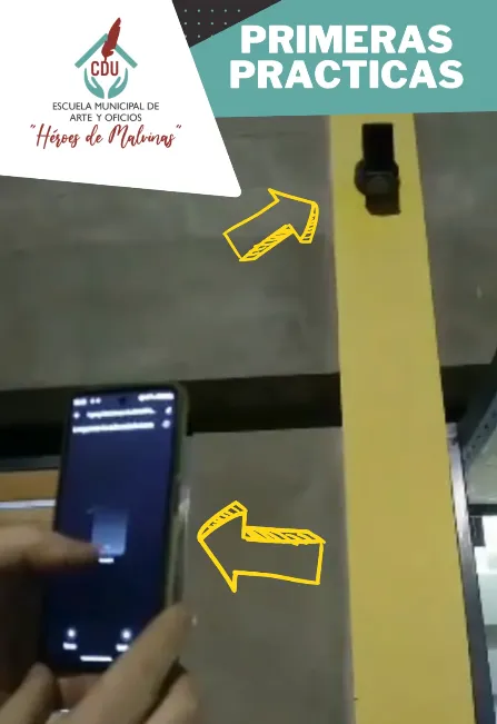 Primeras prácticas en el taller de domótica
